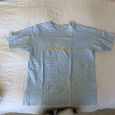 T-shirt Burberrys Bleu Clair