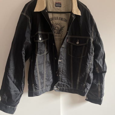Vintage-Jacke im Denim-Stil
