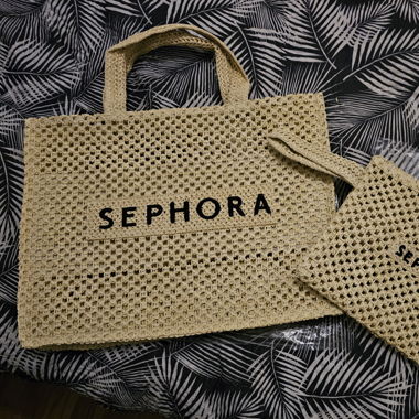 Sac de plage SEPHORA ,pochette,été,jamais utilisé!