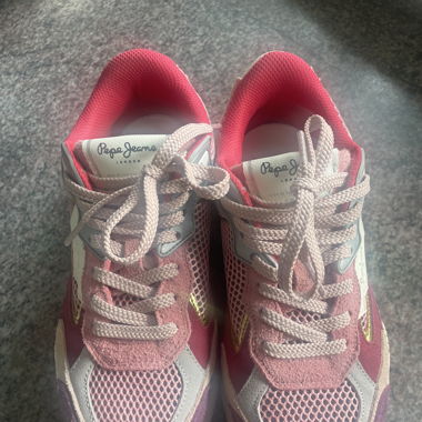 Sneaker low wine purple