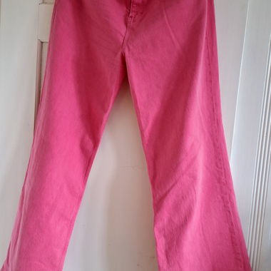 C&A Pink High-Waist Jeans