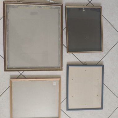 Lot de cadres photo vintage