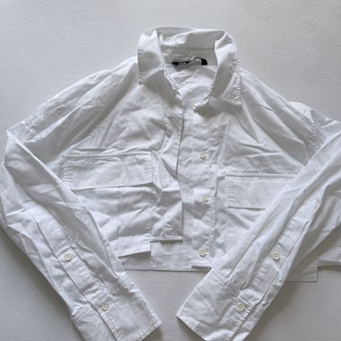 Veste chemise Zara blanche
