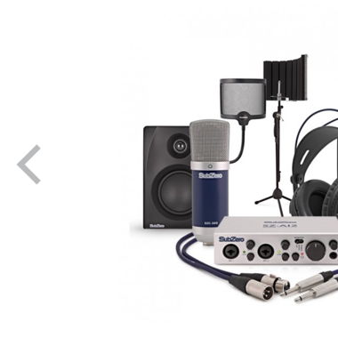 Mini Music Studio (Homerecording bundle)