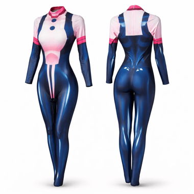 Damen Ochako Uraraka Cosplay Overall