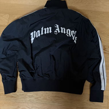 Palm Angels Logo Track Jacket Black 