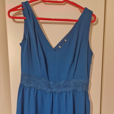 Blaues Sommerkleid