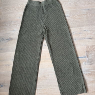 Green Wool Trousers