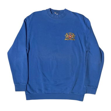 Philips morris working crewneck blue