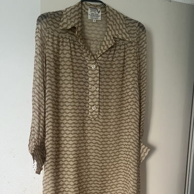 Vintage Valentino Kleid Seide