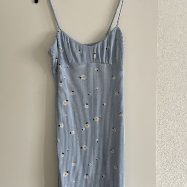 Mini Summer dress bleu Bershka taille M
