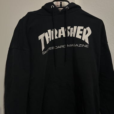 Thrasher Hoodie Noir