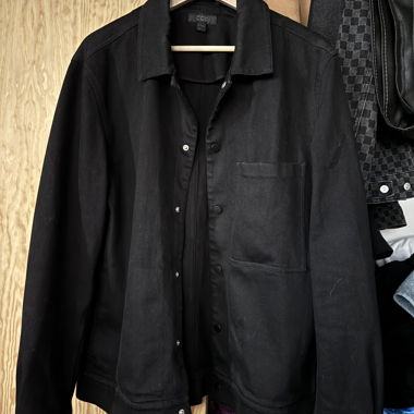 COS Black Overshirt Jacket
