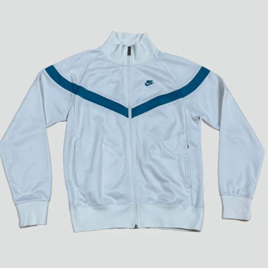 Nike track jacket vintage white