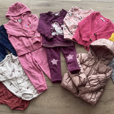 Abbigliamento Invernale Accogliente per Bambina Tg. 92
