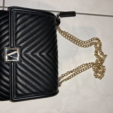 Victoria's Secret Black Lily Schultertasche Medium