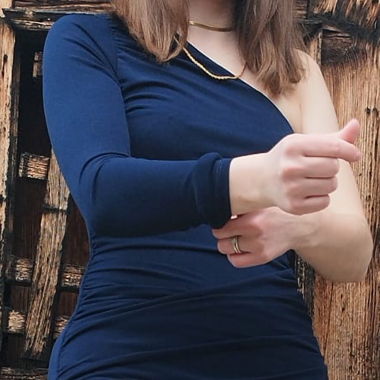 Einärmel Kleid von Wal G