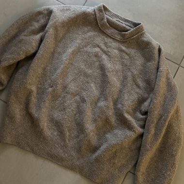 Pull&Bear brown knit sweater size L