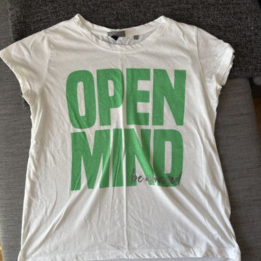 Open Mind White T-Shirt