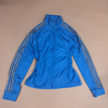 Adidas y2k blue sports jacket, used