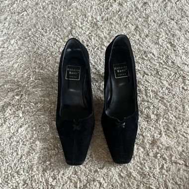 Schwarze Roberto Santi Pumps