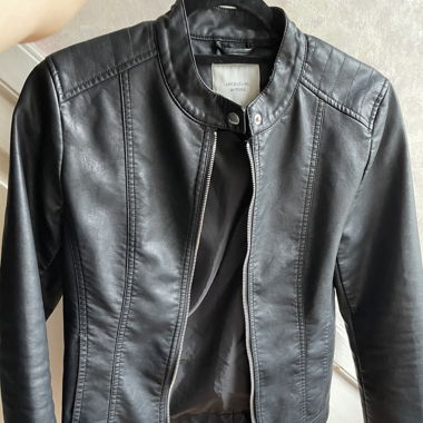 Lederjacke / Jacke Schwarz