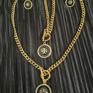 Collana Bracciale Orecchini Oro Acciaio 316L