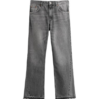 Graue Flared Jeans Zara