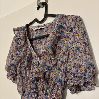 Geblümtes ZARA Sommerkleid, Gr. EU S, Damen 