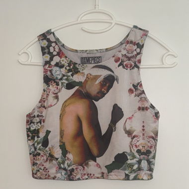 Y2k Crop Top 2 Pac