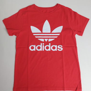 Rotes adidas T‑Shirt