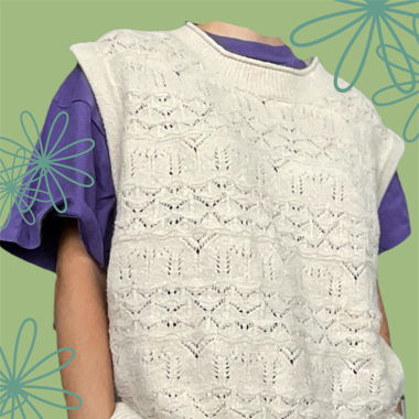 Cute gilet crème