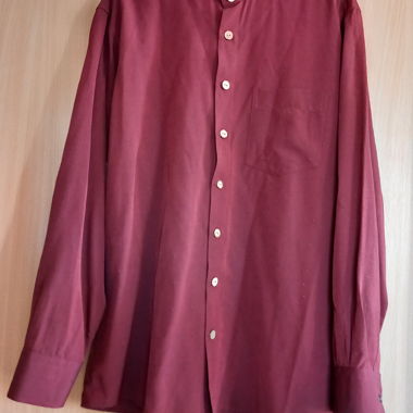 Burgundy C&A Shirt