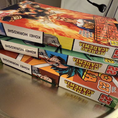 Volumi manga di My Hero Academia
