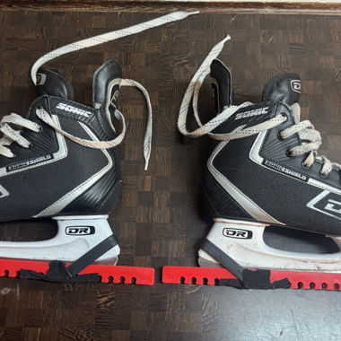 Pattini da hockey su ghiaccio DR neri, taglia 41