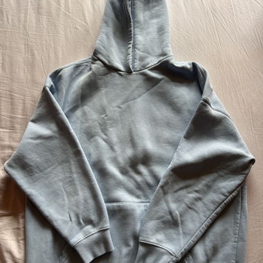 Hellblau Hoodie
