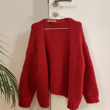 Red Cardigan