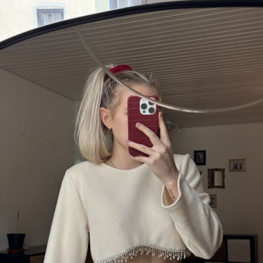 Cropped Pullover