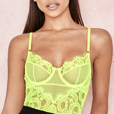 House of CB lace Body neon