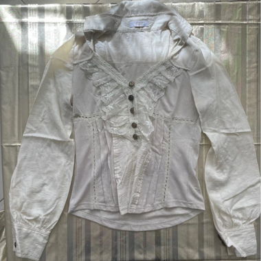 White Lace Blouse