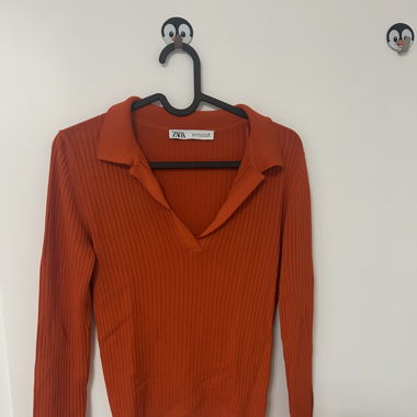 Oranger Pullover