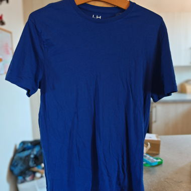 T-shirt bleu LH taille L