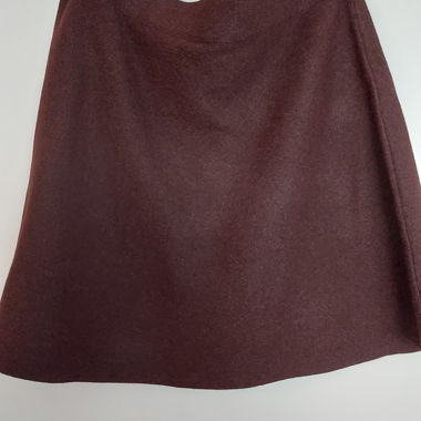 Burgundy skirt