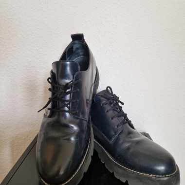 Scarpe in pelle Donna Carolina marrone scuro