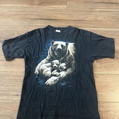 T-shirt à motif ours