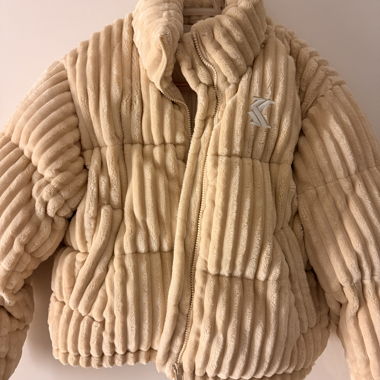 Giaccone invernale Karl Kani beige XS