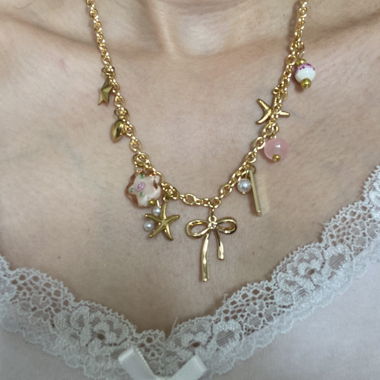 Goldene Charm-Kette