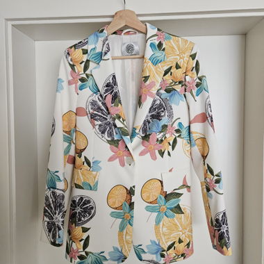 Blazer motif agrumes Ana Sousa