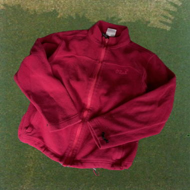 Jack Wolfskin Fleece Jacket Red/Pink