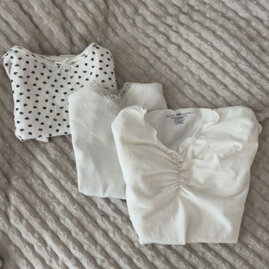 Set da 3 top Brandy Melville